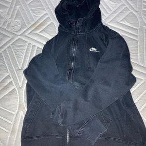 Nike pullover fleece hoodie (size m)